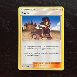 Zinnia 64/70 Pokemon Dragon Majesty Sun & Moon Regular Uncommon Card LP/MP - Picture 1 of 3