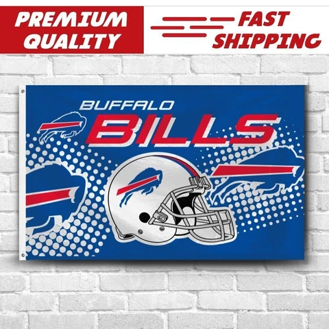 Premium Flag Buffalo Bills Mafia 3x5 ft Banner AFL NFL Champions Sports Football Cover