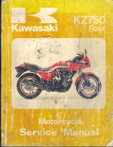 KAWASAKI Z750,GPZ750 A1,A2,A3,A5 UNITRAC LTD 1980-1988 FACTORY WORKSHOP MANUAL - Picture 1 of 2