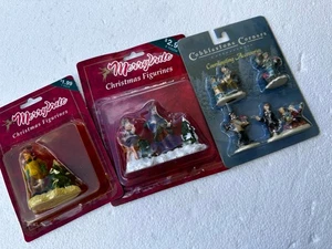 DE COLECCIÓN Merrybrite Christmas Village ACCESORIO Estatuilla y Esquinas de Acolchado - Imagen 1 de 6
