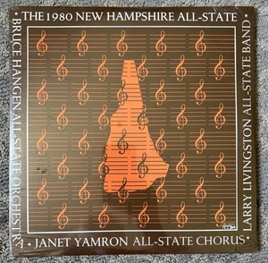 The 1980 New Hampshire All State Vinyl Album - Band/Orchestra/Chorus - Picture 1 of 6