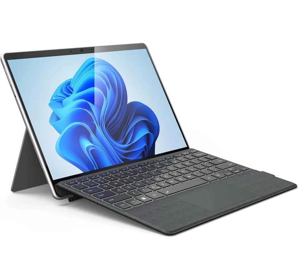 Cubierta Tipo Yoidesu para Pro Generación 8 9 X, Teclado Portátil Delgado Bluetooth Foto 1 de 4