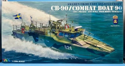 Tiger Modelo 6290 1/35 Suecia CB90 Fast Assault Craft 1991-presente Kit Completo Foto 1 de 4