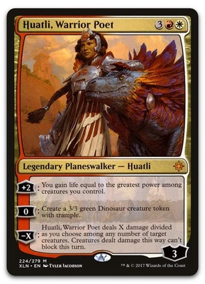Huatli, Warrior Poet #224 (NM) Ixalan XLN Magic MTG - Image 1 of 2