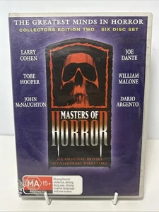 Masters of Horror DVD Set 6 Discs Region 4 Collectors Second Edition - Picture 1 of 8