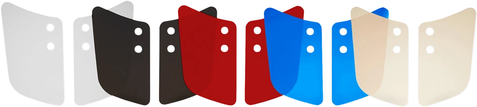 MEMPHIS SHADES Lowers - Plastic - Clear MEP5810 - Image 1 of 1