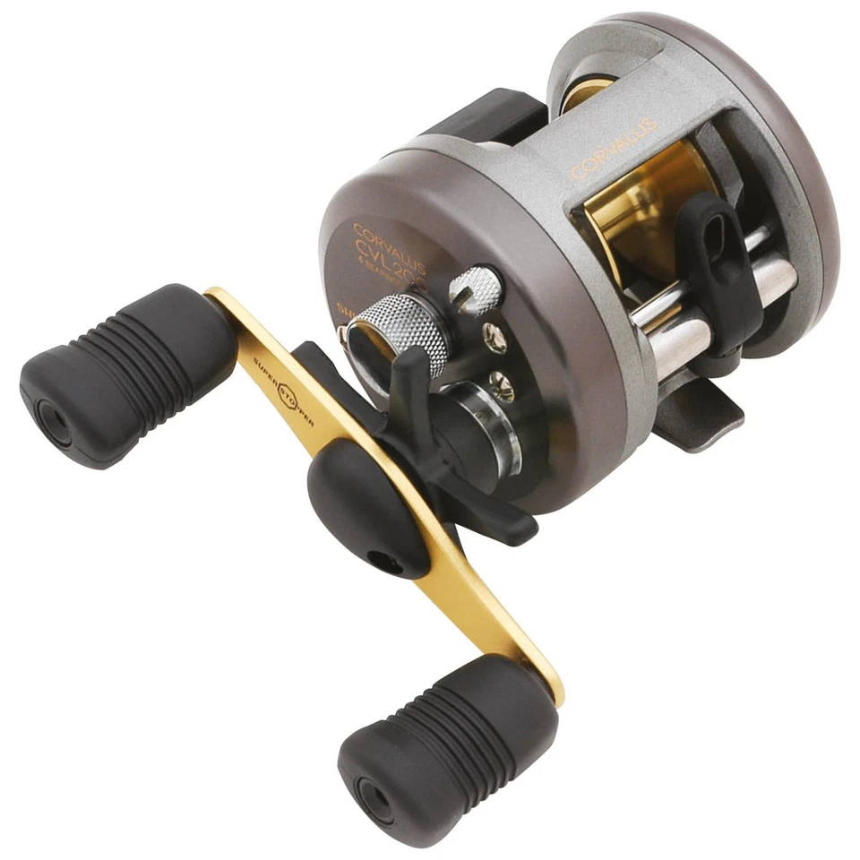 Shimano CORVALUS Left Hand Round Reel (CVL401) Fishing - Image 1 of 1