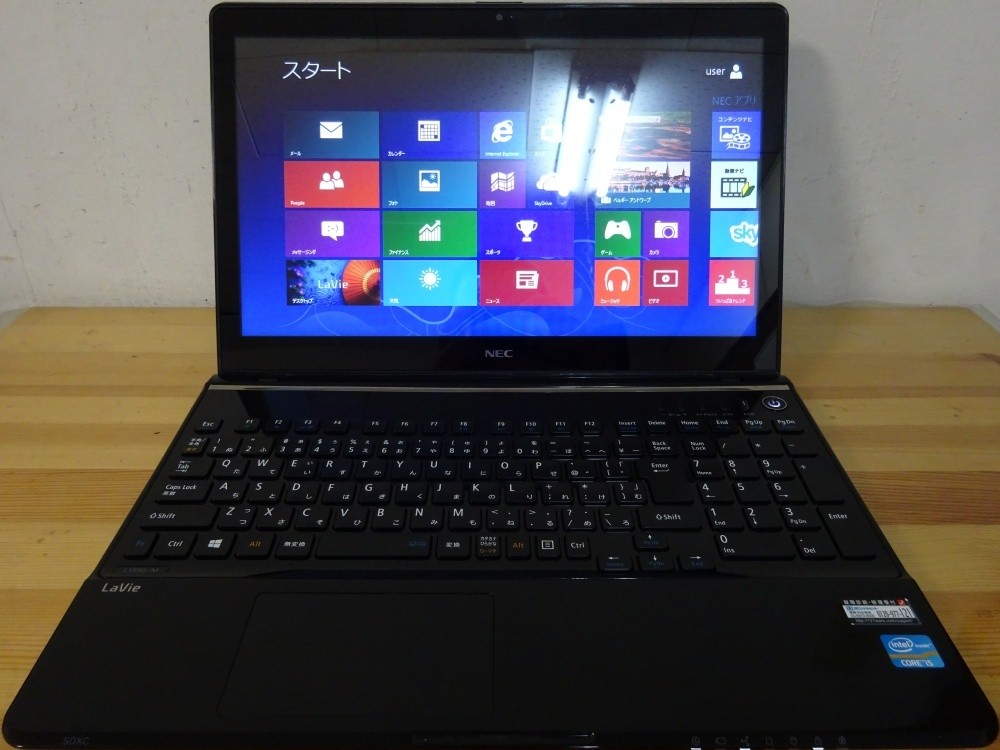 NEC（LaVie S） LS550⁄SSW PC-LS550SSW PC-LS550SSW-J PC