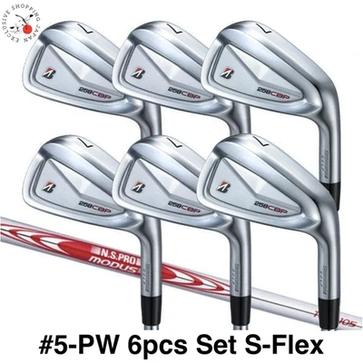 Bridgestone 258CBP Iron Wedge 6pcs Set 5-pw MODUS3 Tour 105 Steel Shaft S-Flex - Image 1 of 4