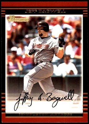 Jeff Bagwell 2002 Bowman #45 Houston Astros MLB LEER ENVÍO GRATUITO AutographDen Foto 1 de 2