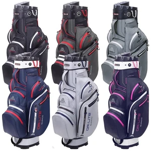 Big Max Dri Lite Silencio 2 Organiser Cart Trolley Golf Bag 14-Way Divider Top - Picture 1 of 16
