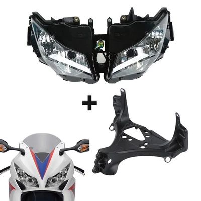 Conjunto de faros y soporte de carenado de permanencia apto para Honda CBR1000RR 2012 2013 2014 Foto 1 de 4