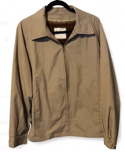 Vintage London Fog Harrington Mens 42 Regular Brown Jacket - Picture 1 of 6