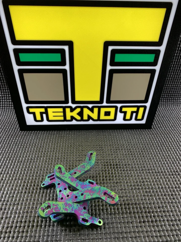 Titanium Split Style Shock Tower Set For Tekno EB48 NB48 2.2 2.1 2.0 Buggy - Image 1 of 1