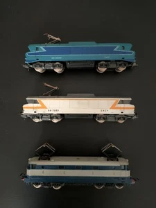 Trenini Elettrici Lima scala H0 Anni 70 Vintage / Locomotori Set 3 Pz - Foto 1 di 3