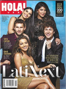 Hola Magazine Next Latin Generation Sofia Carson Omar Chaparro Beauty Awards . - Picture 1 of 12