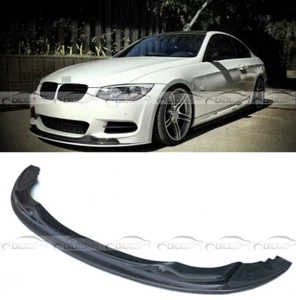 Carbon Fiber For BMW E92 328i 335i LCI Facelift M sport Front Bumper Spoiler Lip - Picture 1 of 10