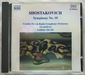 Shostakovich: Symphony No. 10 CD (1993, Naxos) - Picture 1 of 2