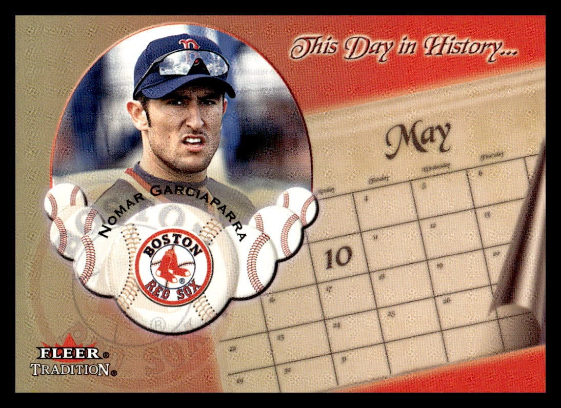 2002  Fleer Tradition This Day in History 26 DH Nomar Garciaparra