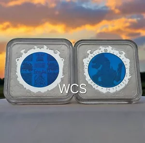 NEU! Weißrussland 20 Rubel 2022 Battle of Blue Waters, Ag+Ta Silber und Tantal - Bild 1 von 8
