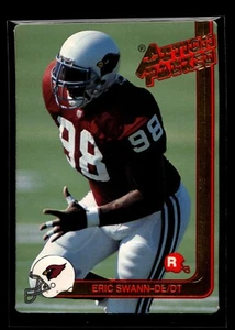 1991 Action Packed Rookies #37 Eric Swann RC (EX)(FTB) - Bild 1 von 2