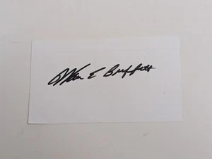 Warren Buffett signierte Berkshire signierte Karteikarte - Bild 1 von 1