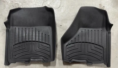 WeatherTech FloorLiner HP para camioneta Dodge Ram 1500 2013-2018 - primera fila, negra Foto 1 de 4