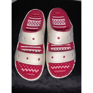 Crocs Cozy Slide Sandals Slip-on fuzzy warm Size 11 Women/9 Men - Afbeelding 1 van 6