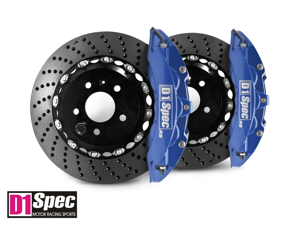 Disco de taladro D1 Spec Front RS Big Brake 6Pot AZUL 355x32 para A5 8T Foto 1 de 1