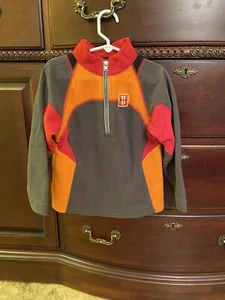 Obermeyer Fleece Mid-Layer 1/2 Zip Pullover Top / Jacket - Little Kids / Medium - Picture 1 of 7