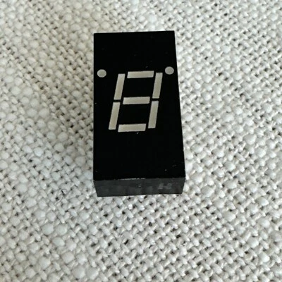 TEXAS INSTRUMENTS TI TIL312 7 SEGMENT LED DISPLAY - USA SELLER - Authentic - Image 1 of 3