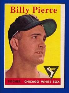 BILLY PIERCE white sox 1958 TOPPS #50 EXMINT (OC) NICE CORNERS NO CREASES - Picture 1 of 2