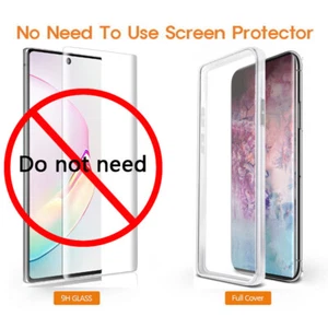 For Samsung S24 S23 S22 Ultra A15 A53 A05 A14 A54 360 Case Full Body Clear Cover - Picture 1 of 14