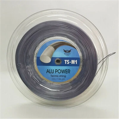 Kelist Alu Power Polyester Tennis Racket String Grey Color same to famous brand