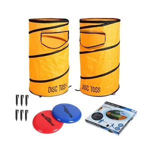 Folding Disc Toss Game Set - Flying Disc Toss Dunk Game Set - includes 2 Disc... - Picture 1 of 9