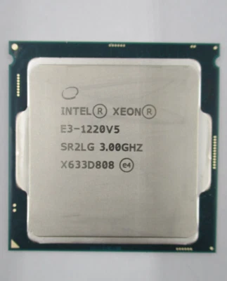 Intel Xeon E3-1220V5 3.00Ghz 4 Core 8MB Cache LGA 1151 CPU P/N: SR2LG Tested - Image 1 of 2