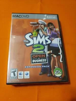 ✅ Mac CD  The Sims 2  Open for  business expansion pack - Image 1 of 4