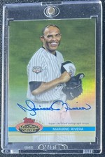 2022 Topps Stadium Club Mariano Rivera Auto /25 Chrome 1991 Autograph Card DA-MR
