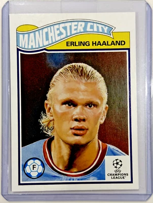 2023 Topps UCL Living Set /8072 Erling Haaland #510 - Image 1 of 4