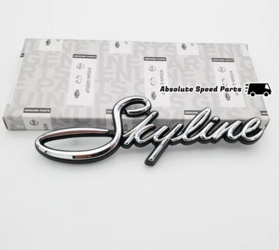 全新 正品 日产 "Skyline" Hakosuka 侧徽章  — 第 1/2 张图片