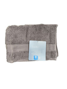 Charisma Grey 100% Hygro Cotton Luxury  Hand Towel 50 X 90cm New