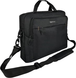 Amazon Basics- kompakte Laptoptasche, Umhängetasche/Tragetasche mit Taschen zur - Bild 1 von 7