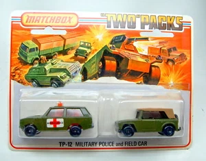 Pegatina Matchbox TP12 Military Ambulance & Field Car ""3 RA391" excelente - Imagen 1 de 6