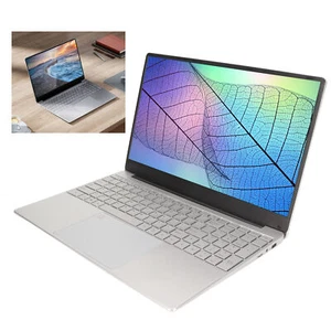 Laptop 15.6 Inch IPS Display 16GB RAM Quad Core CPU Fingerprint Backlit Laptop - Picture 1 of 20