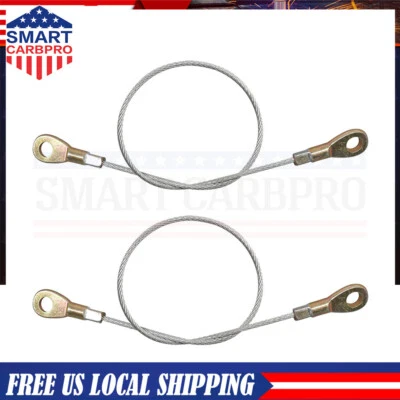 2X PARA 2005-2014 CABLES PUERTA TRASERA PARA KAWASAKI MULE 600 / MULE 610 Foto 1 de 4