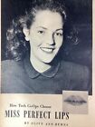 Pretty Girl Lips Print Article 1948 Atlanta GA AJC Ga Tech Mary Rose Hope Nurse