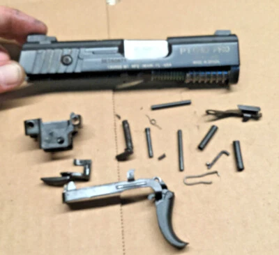 Taurus PT640 40cal.. Parts Lot - Upper Slide, barrel And Parts rebuild / repair - Image 1 of 4