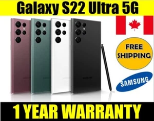 Samsung Galaxy S22 Ultra 5G - Débloqué - 128 Go/256 Go - Bon état ** Fonctionnement complet ** - Photo 1 sur 11