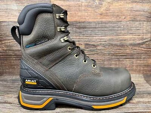 10053573 Bota de trabajo para hombre 8 pulgadas con cordones punta compuesta plataforma grande de Ariat - Imagen 1 de 4