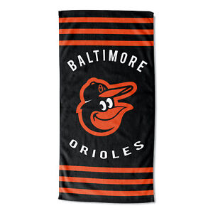 New MLB Baltimore Orioles Beach Towel Bath 30'' x 60" Licensed